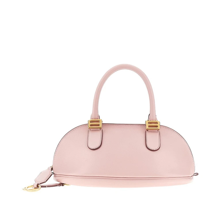 BALENCIAGA Leather mini 'Bolero' Bowling bag Woman One Size