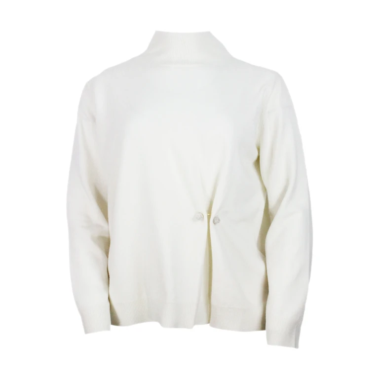 Fabiana Filippi Sweaters White 75wv 15se 10ws - Women
