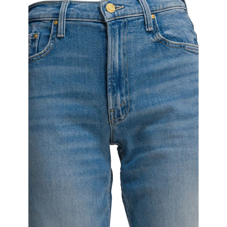 Mother Jeans Clear Blue Cotton - Women