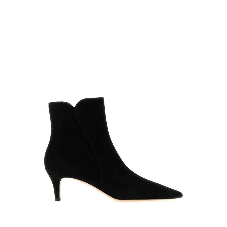 Gianvito Rossi G7386855riccas Cas Nero Stivali