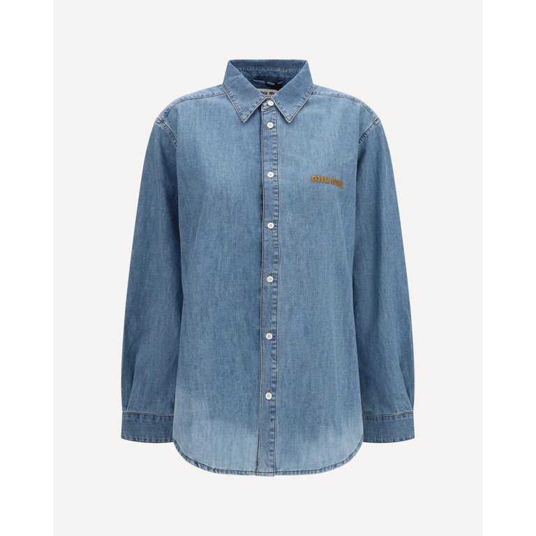 MIU MIU Chambray Shirt Female 42