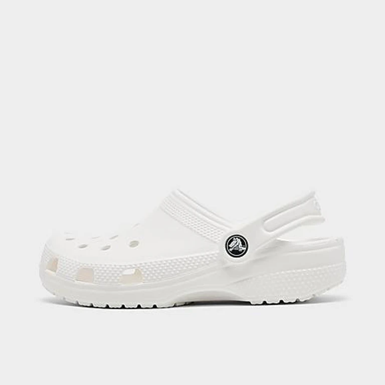 Crocs Little Kids Classic Clog Shoes in Black Size: 1.0