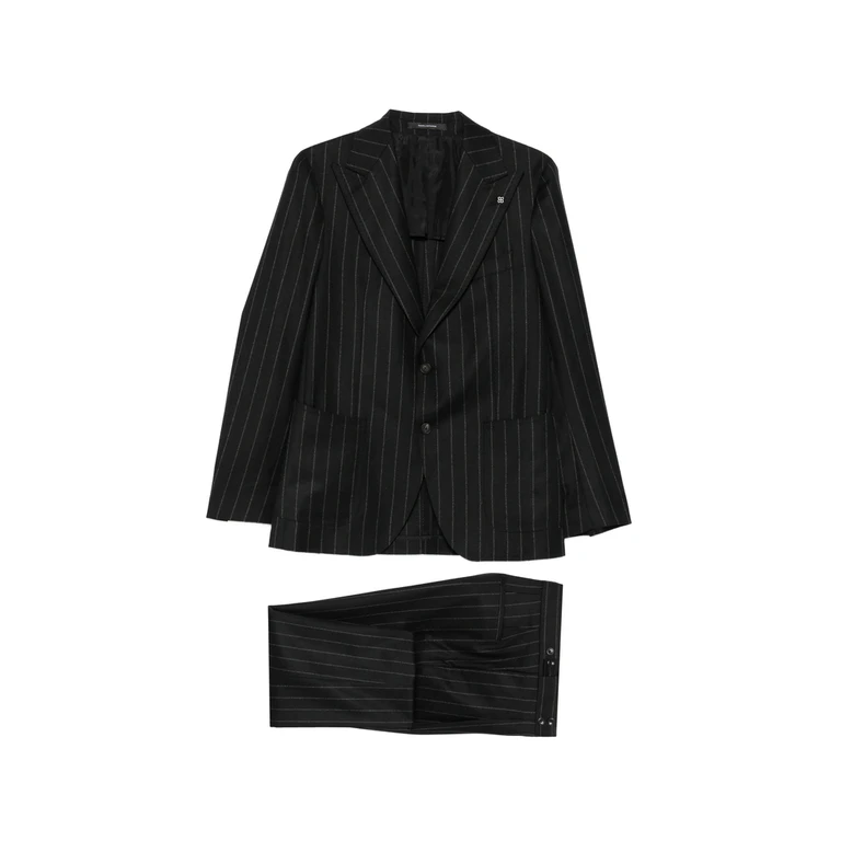 Tagliatore Pinstripe-pattern Single-breasted Suit