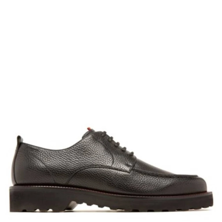 Bally Norber Calf Grained Derby Shoes, Brand Size 6.5 ( US Size 7.5 )