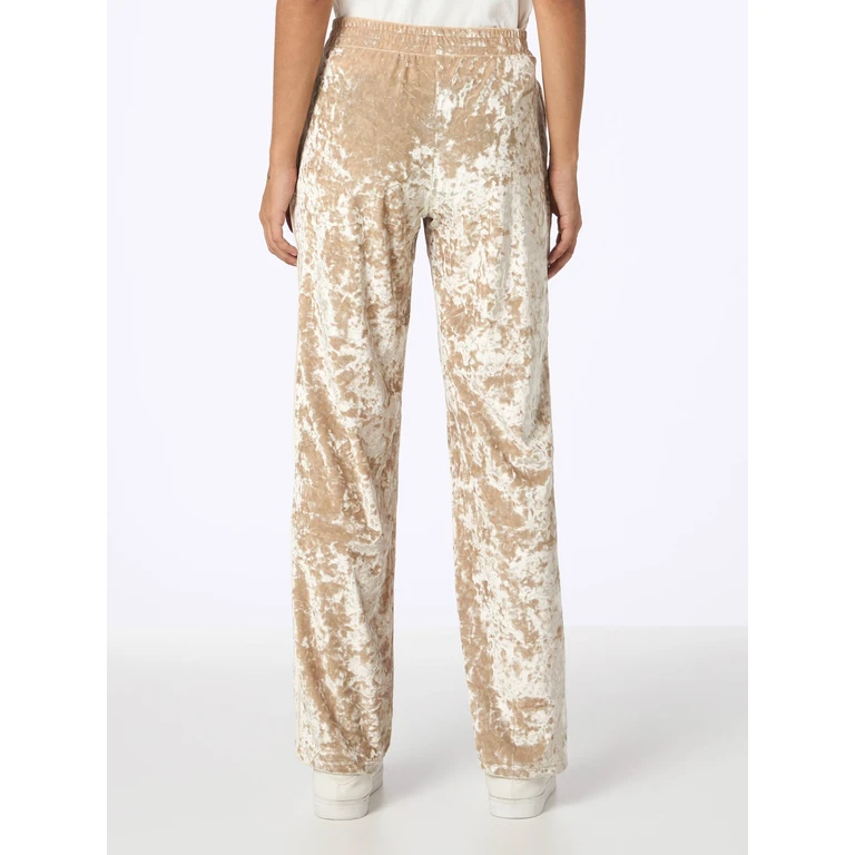 Mc2 Saint Barth Yvonne Beige Chenille Jogger Pants Brown - Women