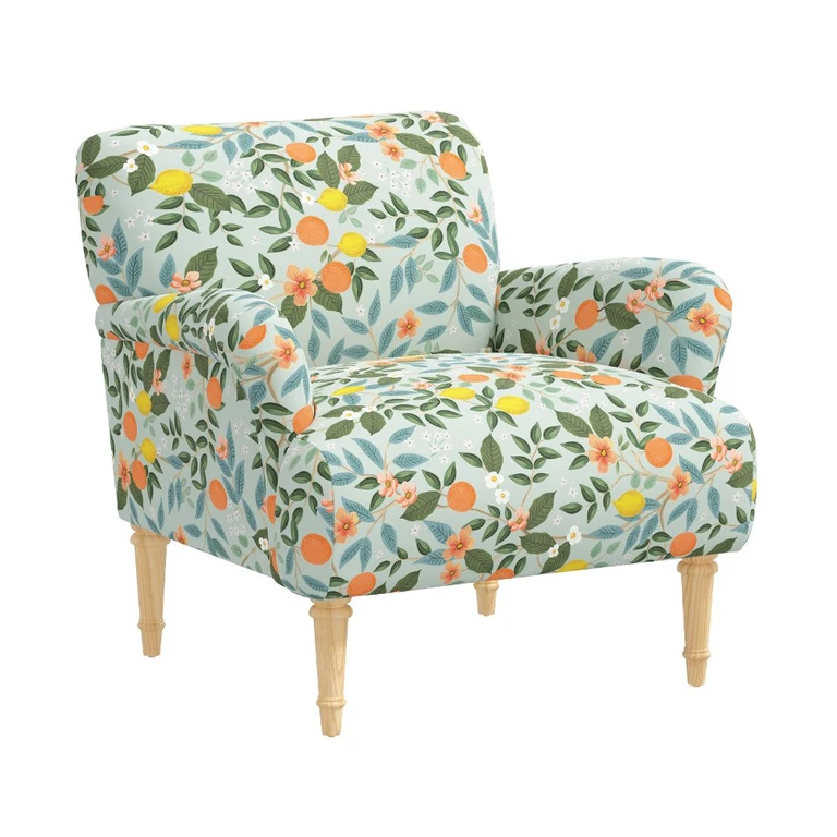Bristol Citrus Grove Mint アクセントチェア