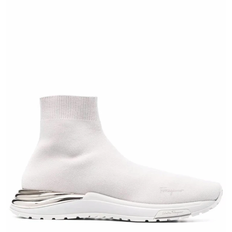 Ferragamo Ninette High Top Sock Sneakers