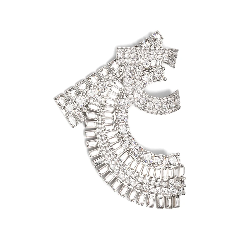 Ferragamo Crystal-embellished Brooch