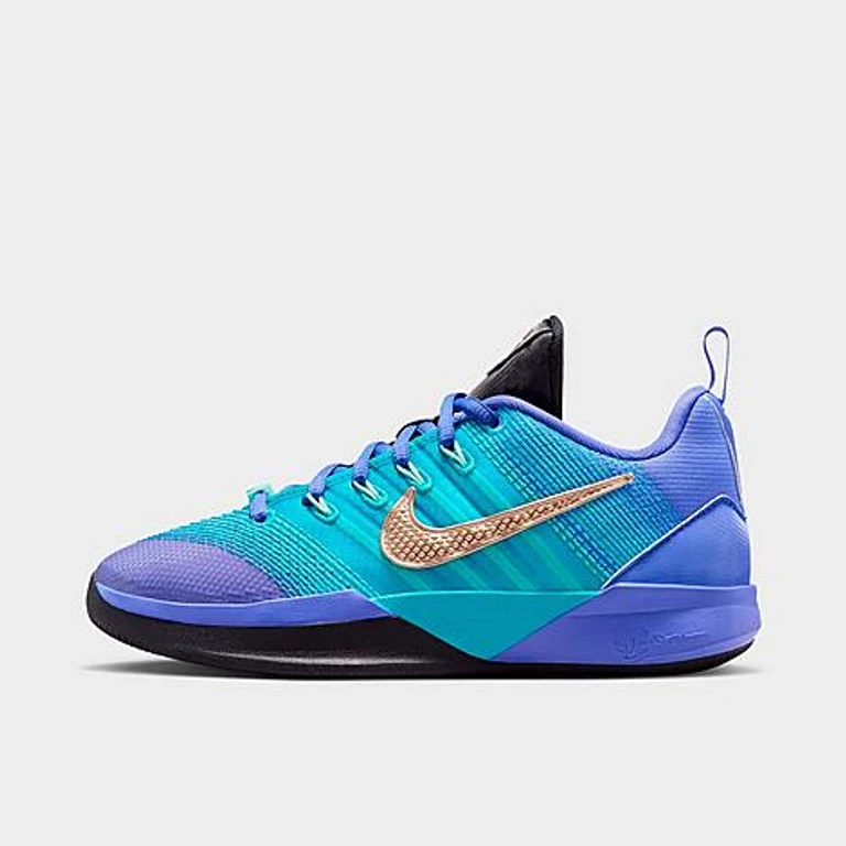 Nike Big Kids Sabrina 3 Basketball Shoes in Vivid Purple/Deep Night/Vapor Green Size: 1.0