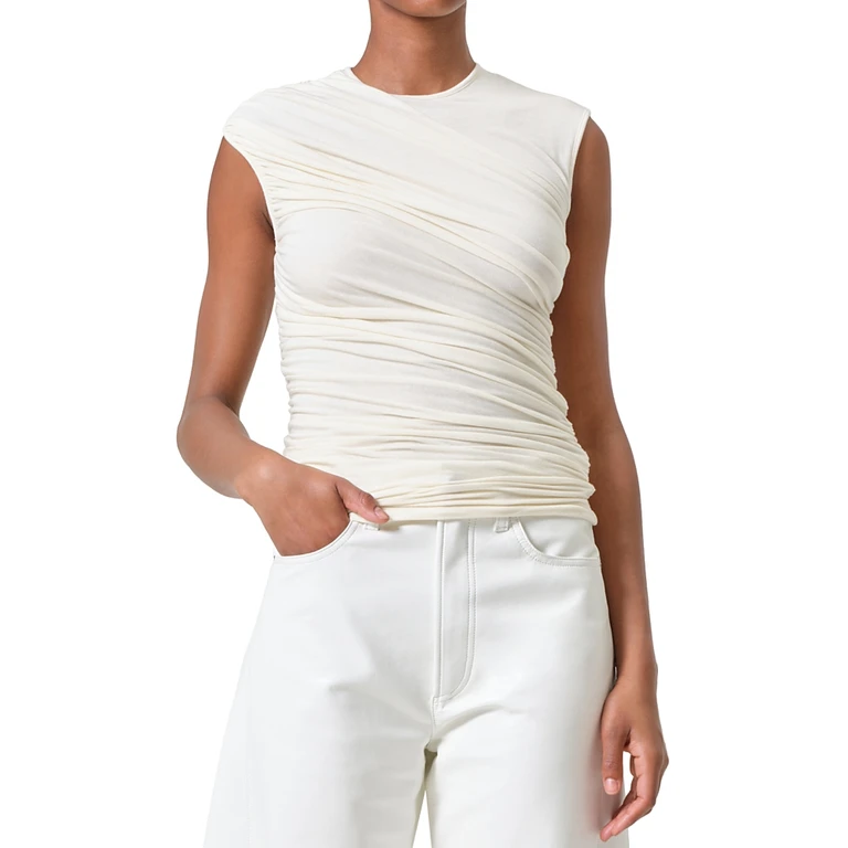 Agolde Ester Ruched Top