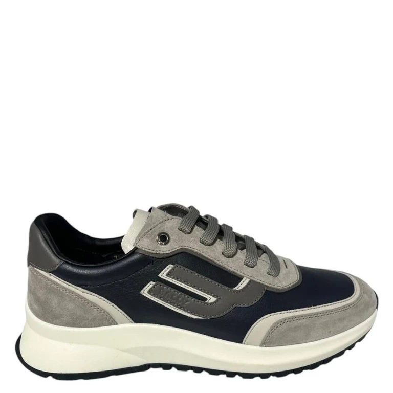Bally Demmy Calf Suede Low-Top Sneakers, Brand Size 6 ( US Size 7 )