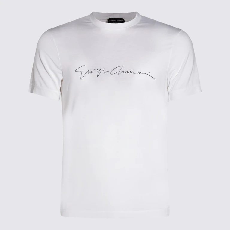 GIORGIO ARMANI T-Shirt Men color White (6GST56SJP4ZU090)