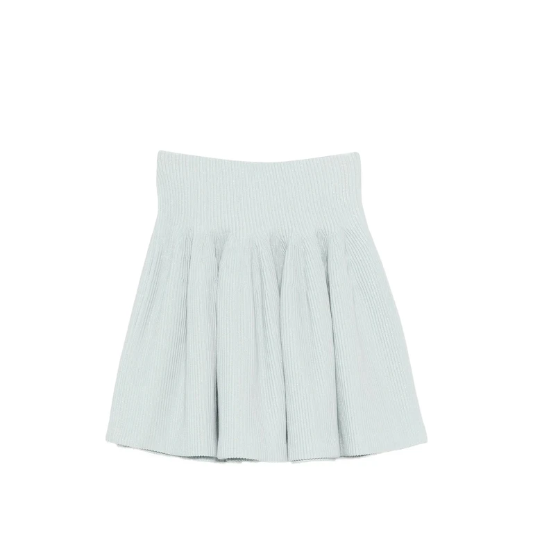 Cfcl Hypha Glitter Pleated Mini Skirt