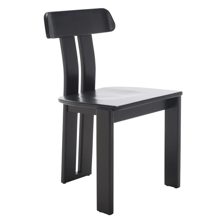 Cayde Black Wood Dining Chair