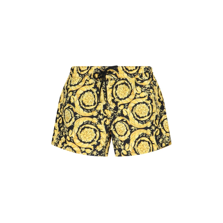 Versace Short De Bain - Or