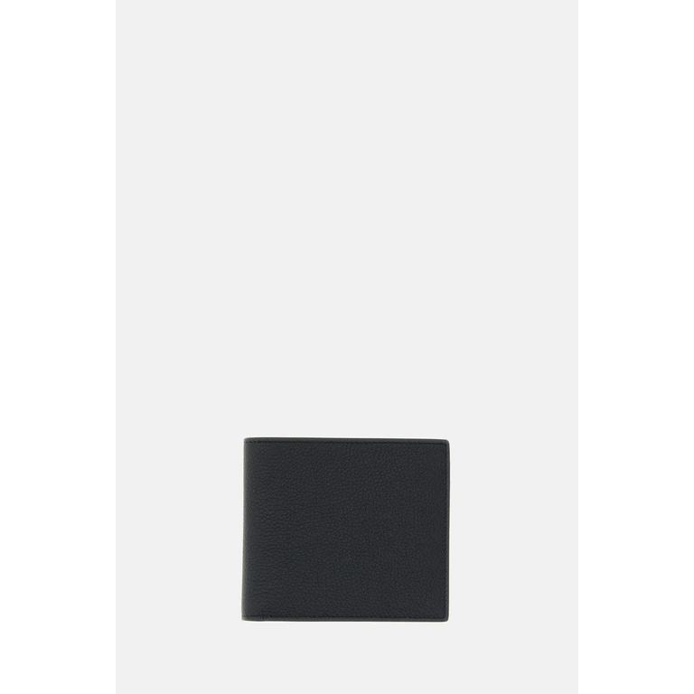 Thom Browne Wallets Black Calf Full Grain Leather - Men