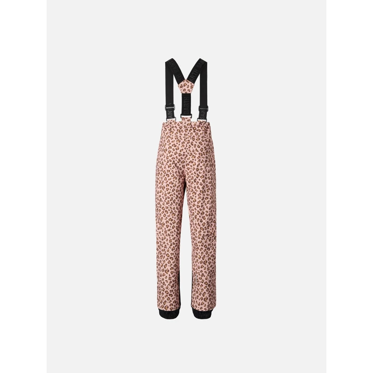 Mc2 Saint Barth Ski Pants Sarenne With Leopard Print Pink