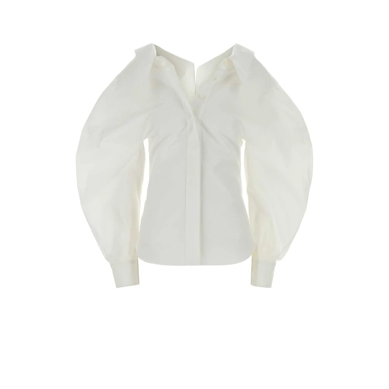 Givenchy Bw61k21642 100 White Exterior: Cotton Camicie