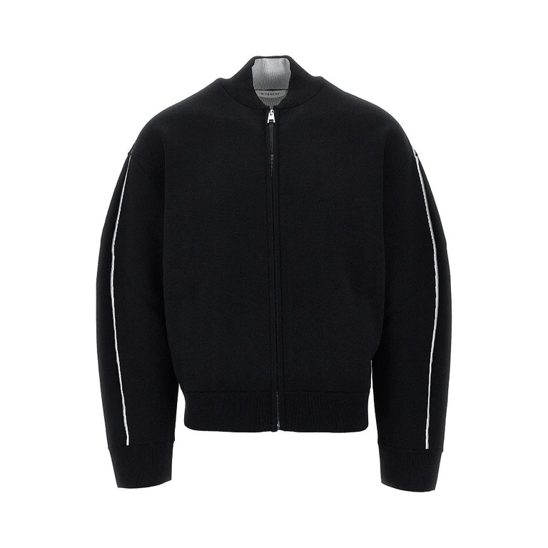 GIVENCHY Couture Seam wool-blend cardigan Man M