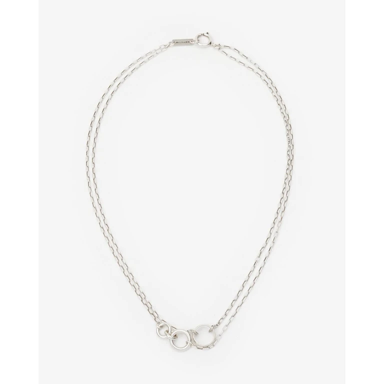 Collier Dancing Ring Man - Homme - Argent - - Isabel Marant