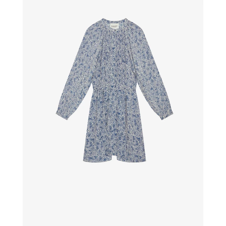 Robe Amandine - Femme - Bleu - Taille34 - Marant Étoile