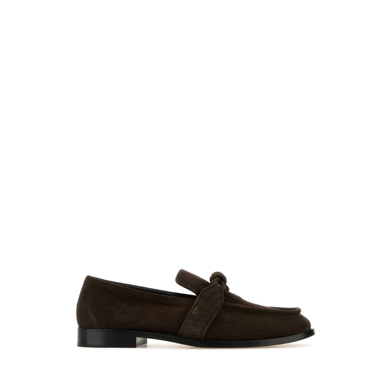 Bottega Veneta Brown Suede Astaire Loafers Fondant Mocassini - Men
