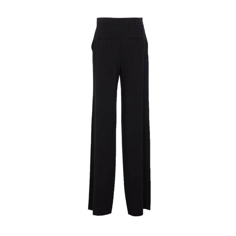 Max Mara Studio Trousers Black Tricetate - Women