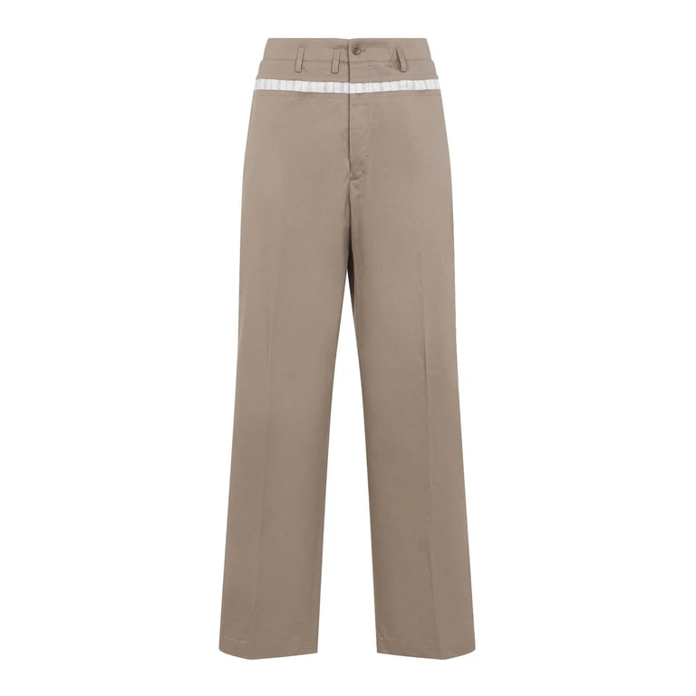 Maison Margiela Pantalons Décontractés - Beige