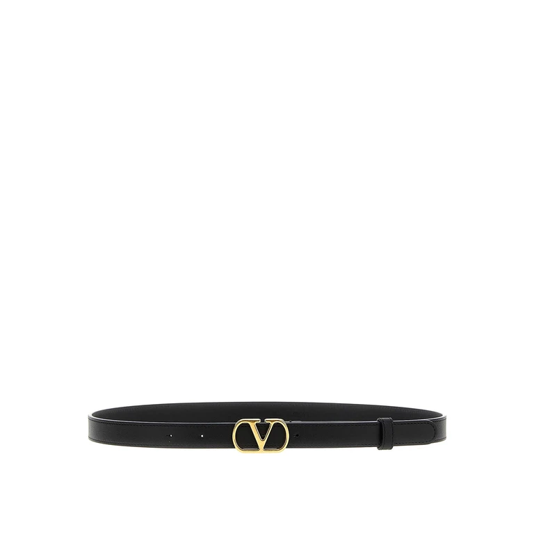VALENTINO GARAVANI Reversible leather Belt with the VLogo Signature Female 80 (W2T0SM7IYR0NO)