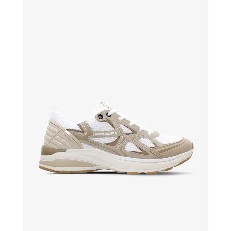 Fessura City 01 05 Sand-white Everyday Sneakers - Women