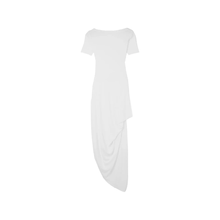 Jacquemus The Sole Open-back Draped Dress