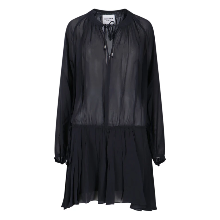 Marant Etoile Dresses Black Viscose - Women