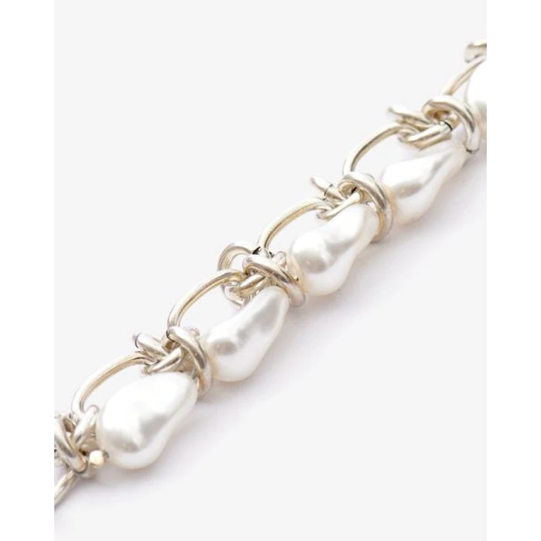 Bracelet Rain Drop - Femme - Blanc Et Argenté - - Isabel Marant