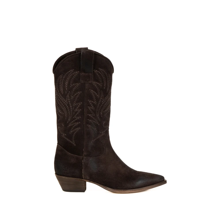 Lemare' LEMARE Boots Coffee Suede - Women