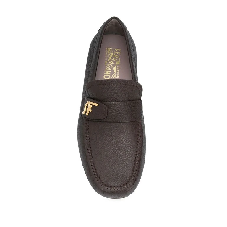 Ferragamo Mens Brown Loafer Loafers