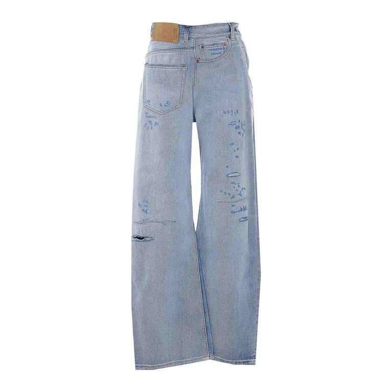 MM6 Maison Margiela Jean Droit - Bleu