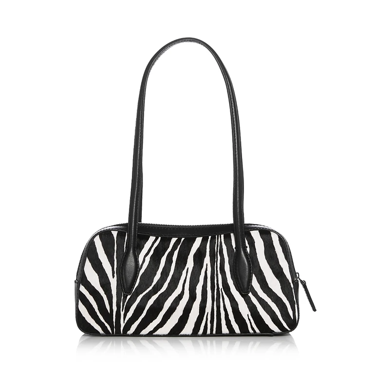 Madewell Mini Zebra Print Calf Hair Shoulder Bag
