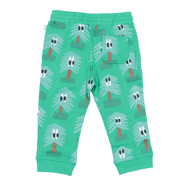 Stella McCartney Joggers Green Cotton Jogging Pant