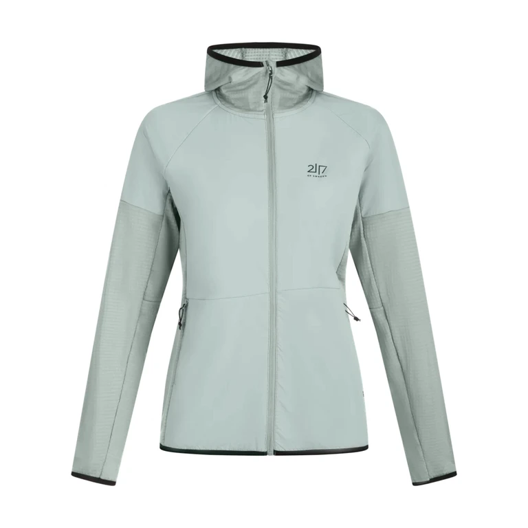 2117 Twentyone Seventeen Trubo Fleece Ls Green Maglia - Women