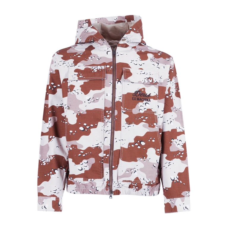 Deus Ex Machina Venice Sign Jacket Camo Brown - Men
