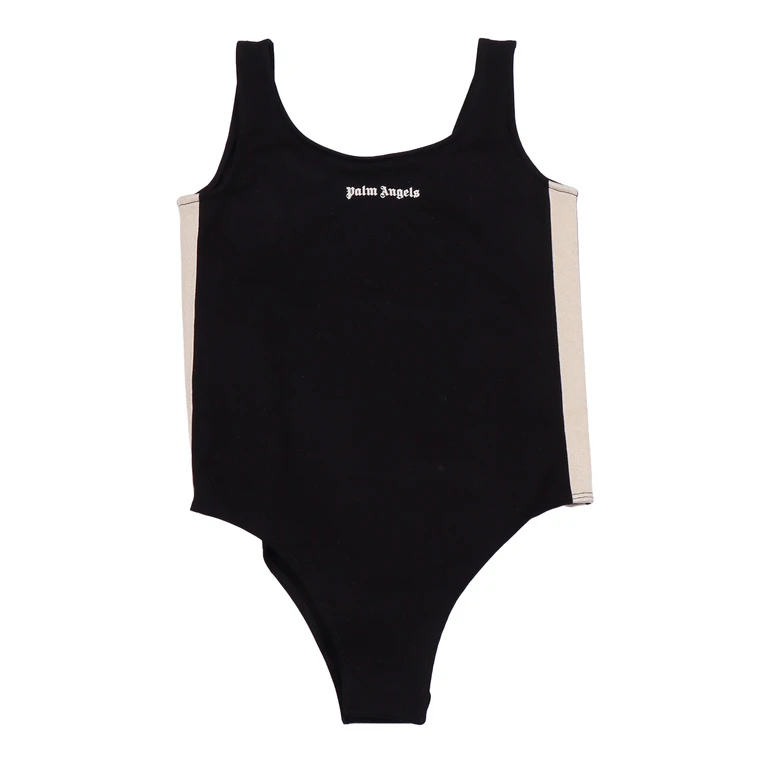 Palm Angels Track Body Girl Black Top &