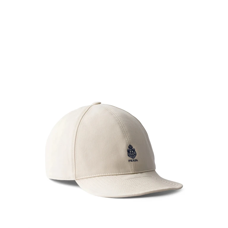 Prada Old Gabardine Baseball Cap