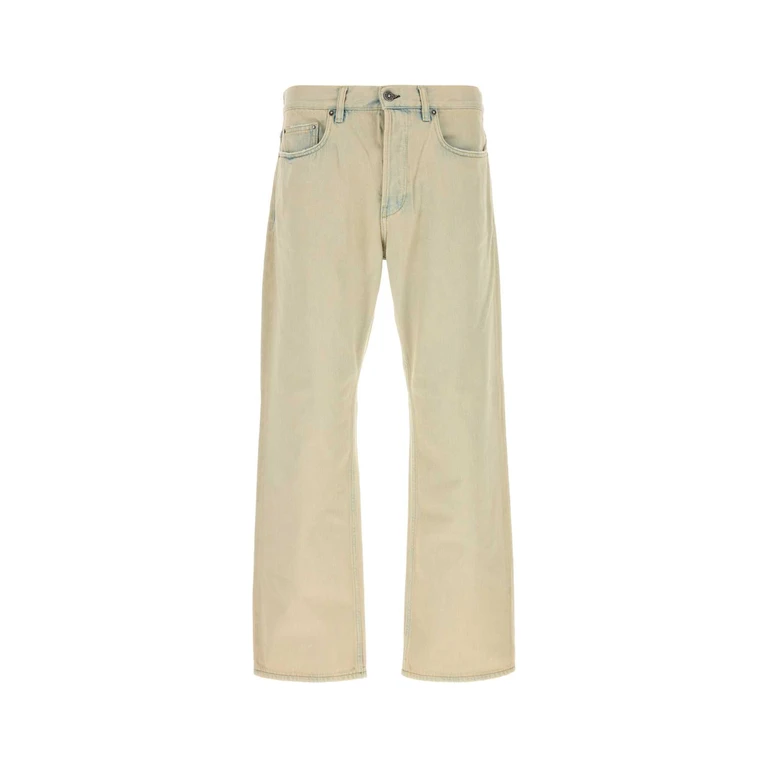 Golden Goose Deluxe Brand Denim Jeans Lightsand Exterior: Cotton - Men