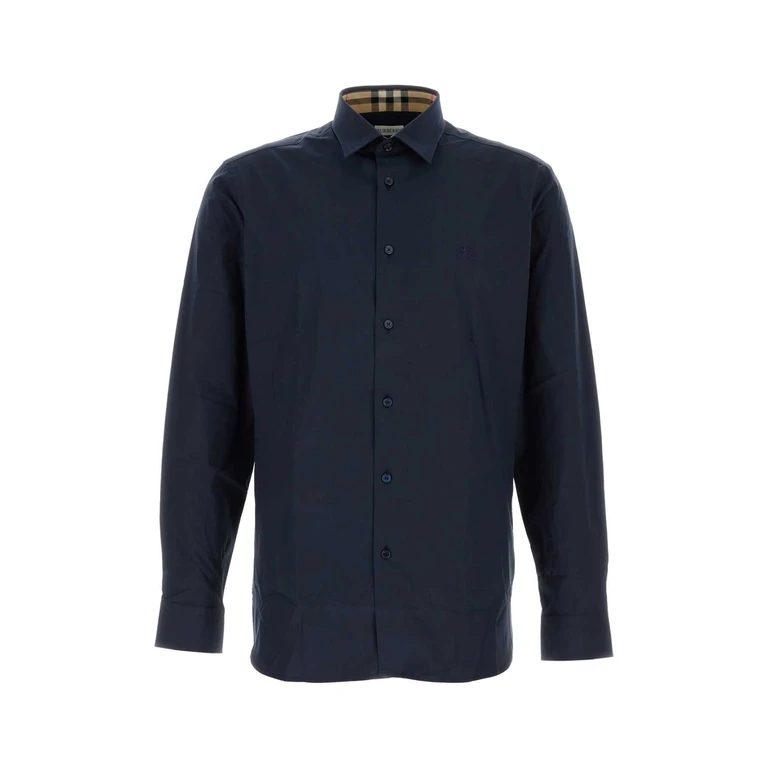 Burberry Sherfield Shirt In Blue Cotton