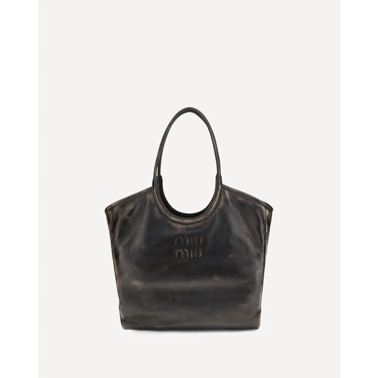 MIU MIU Ivy leather Tote Bag Female UNI
