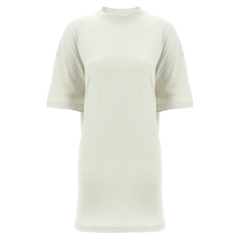 Balenciaga Gray Cotton Short Dress - Women