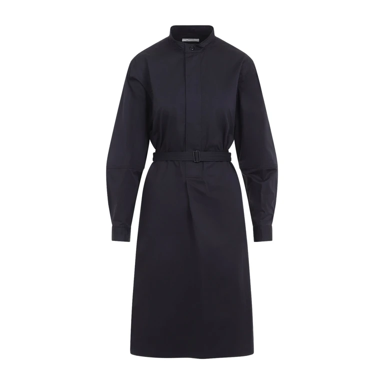 Lemaire Liquette Dress Blue Cotton - Unisex