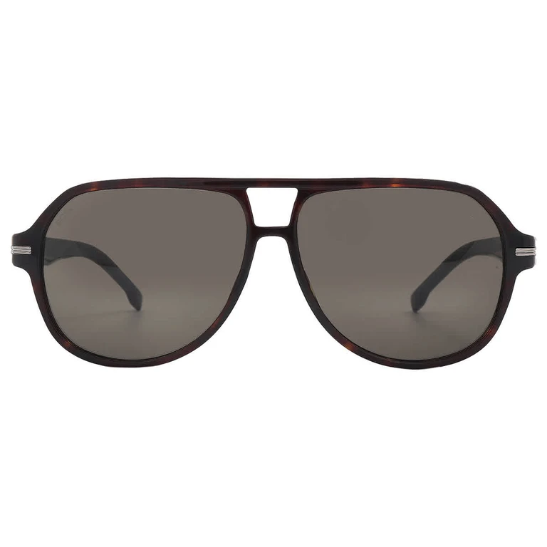 Hugo Boss Grey Pilot Mens Sunglasses BOSS 1507/S 0086/IR 59