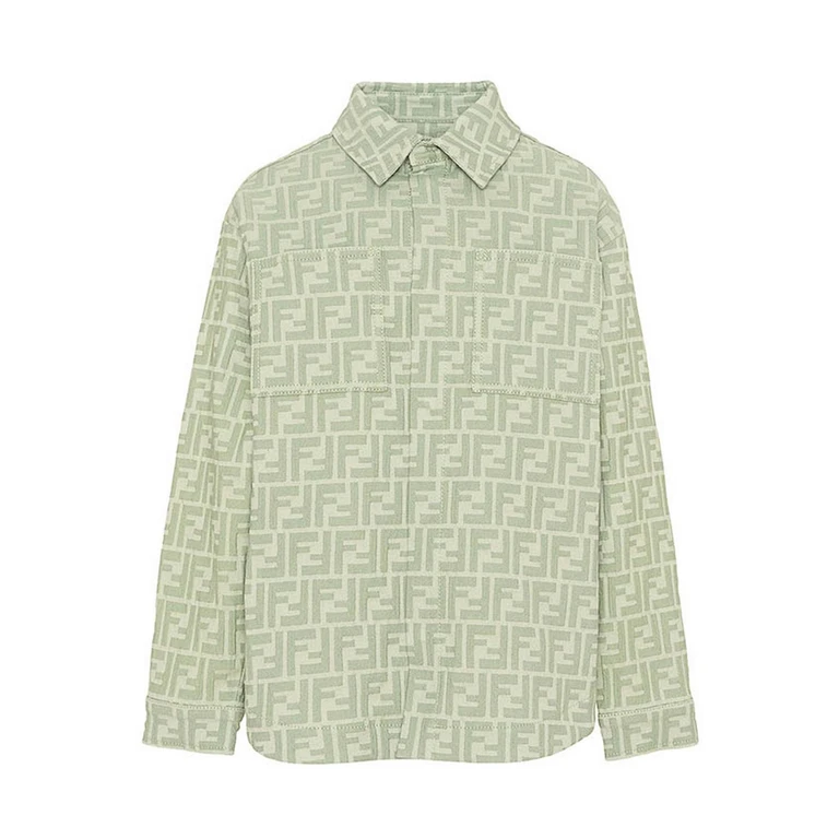 Fendi Jr Veste Casual - Vert