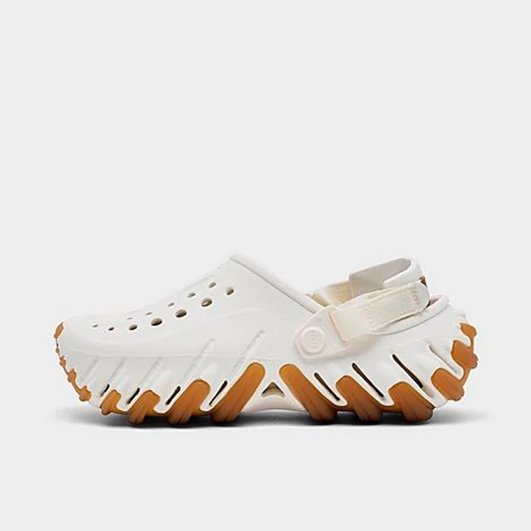 Crocs Women's Echo RO Clog Shoes in Pink/Caramel Size: 3.0